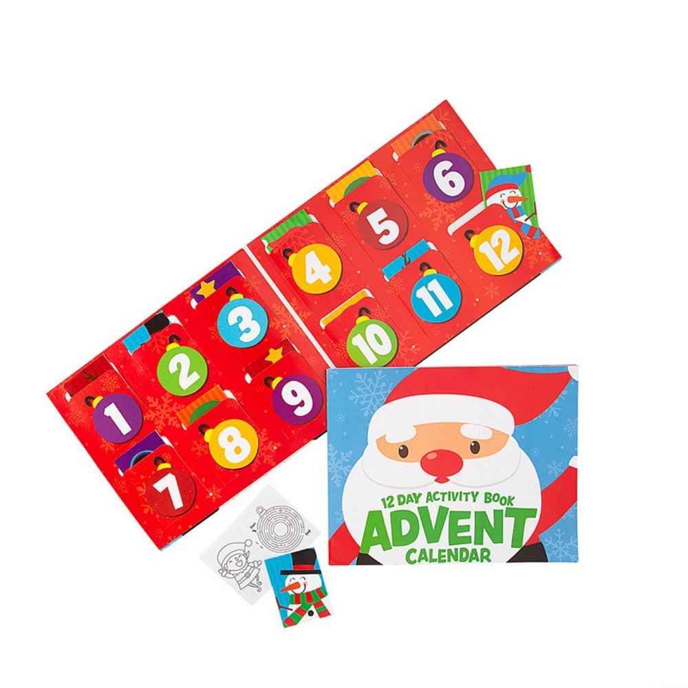 12 Day Activity Book Advent Calendars for 6